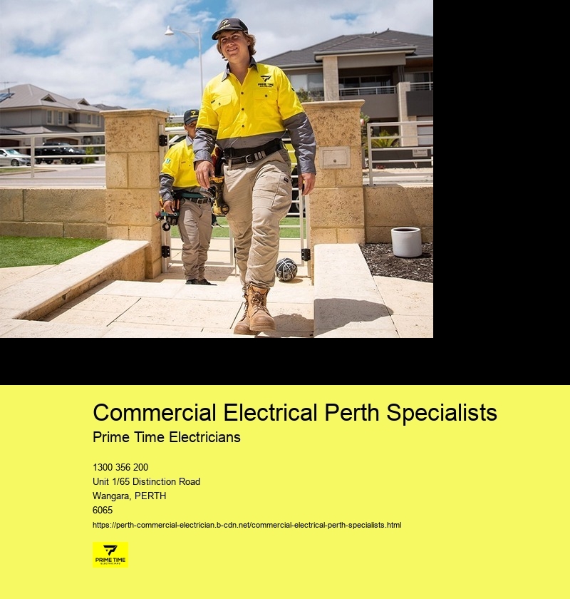 Commercial Electrical Perth Specialists