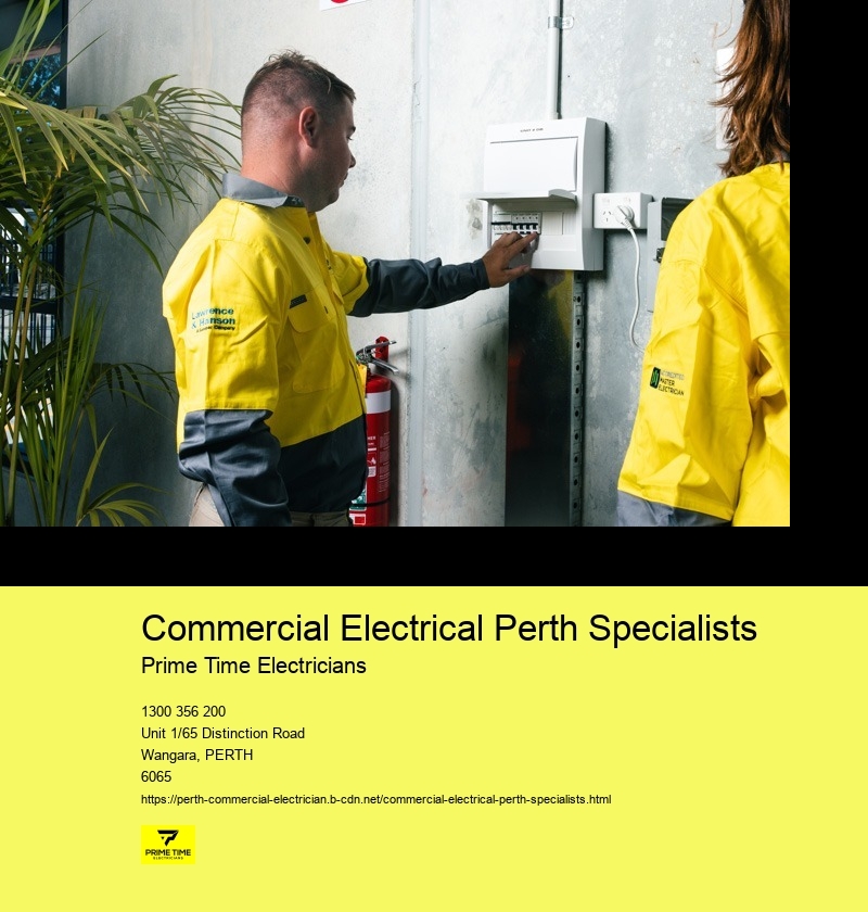 Experienced Commercial Electrician Perth Experts