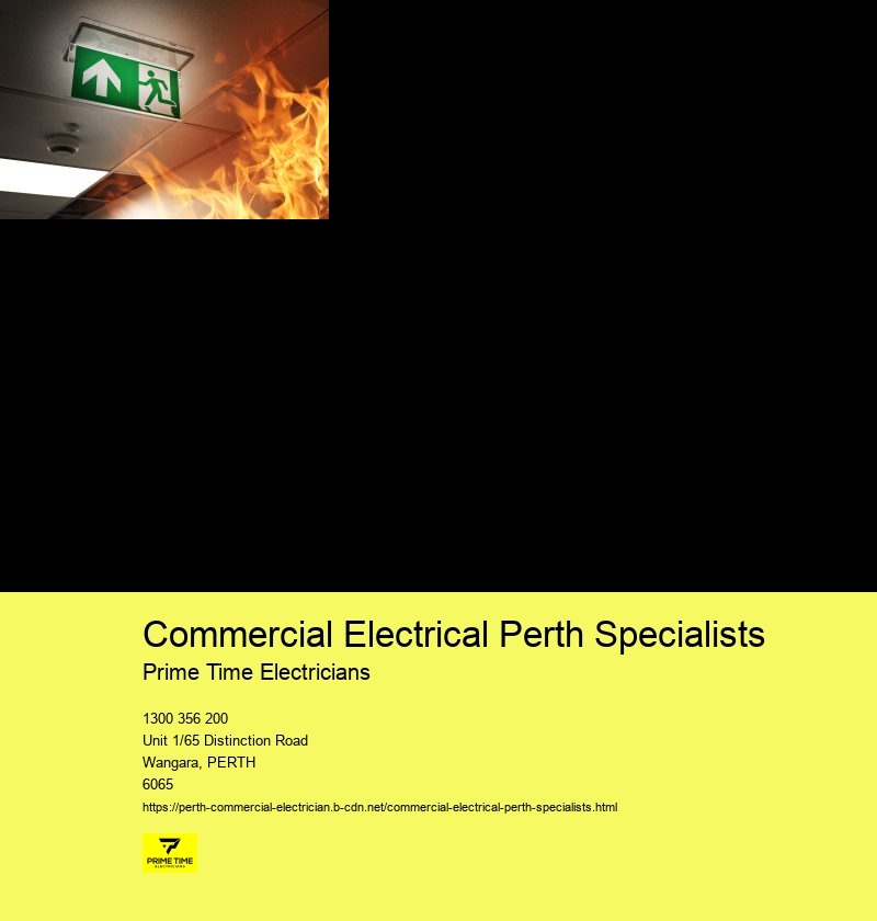 Reliable Commercial Electrician Perth Contractors