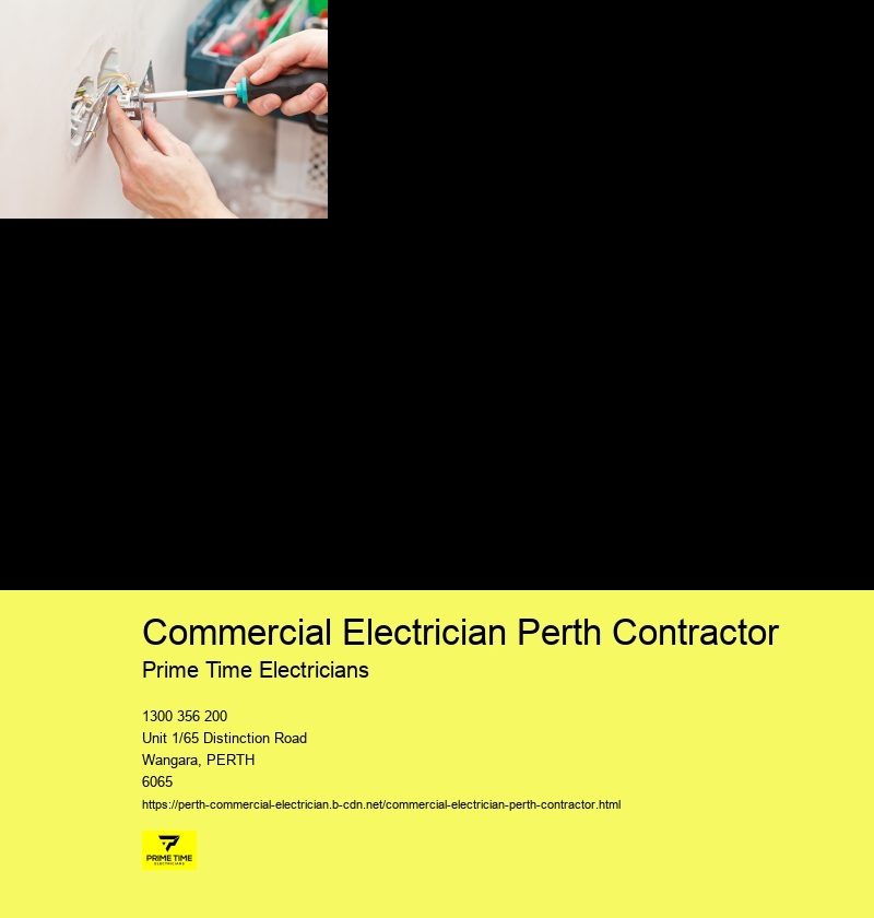 Efficient Commercial Electrician Perth Providers