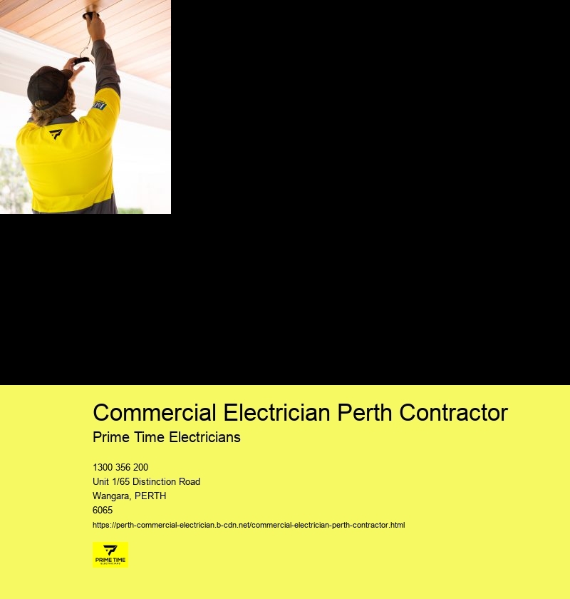 Leading Commercial Electrician Perth Services