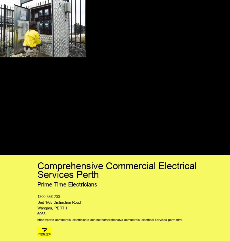 Affordable Commercial Electrician Perth Team