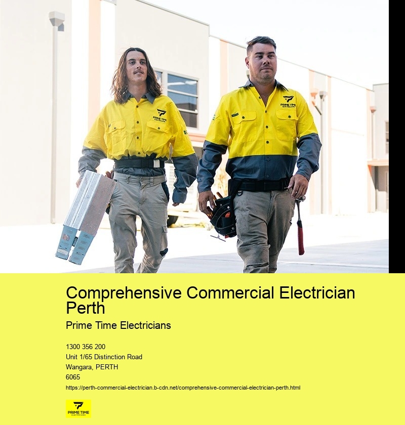Dependable Commercial Electrician Perth Providers