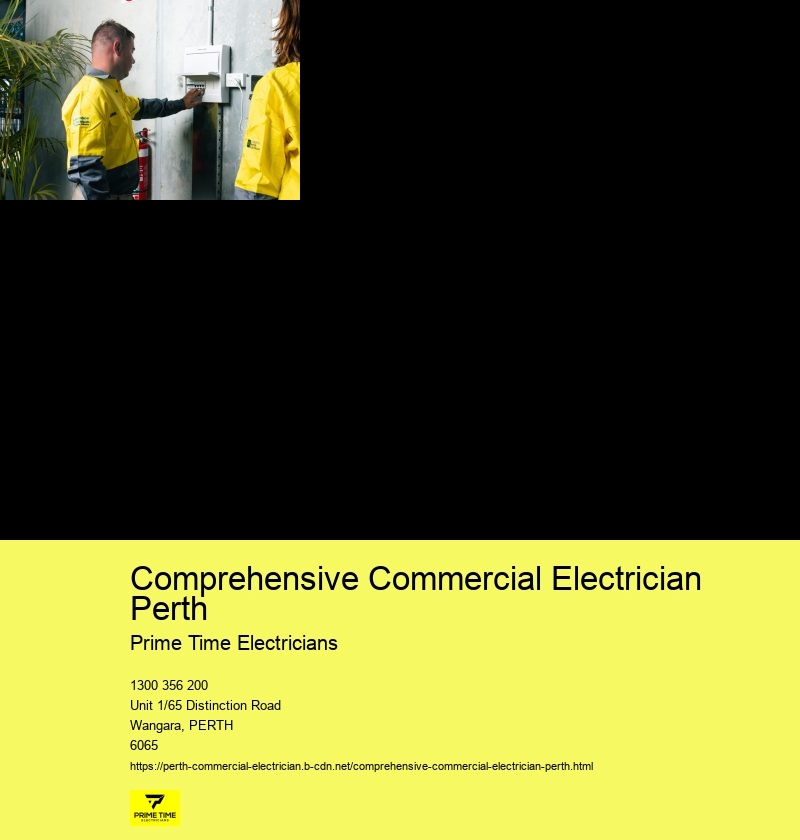 Professional Commercial Electrician Perth Providers