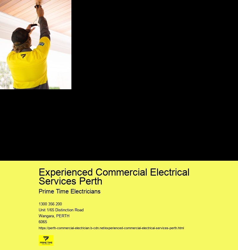 Experienced Commercial Electrician Perth Experts