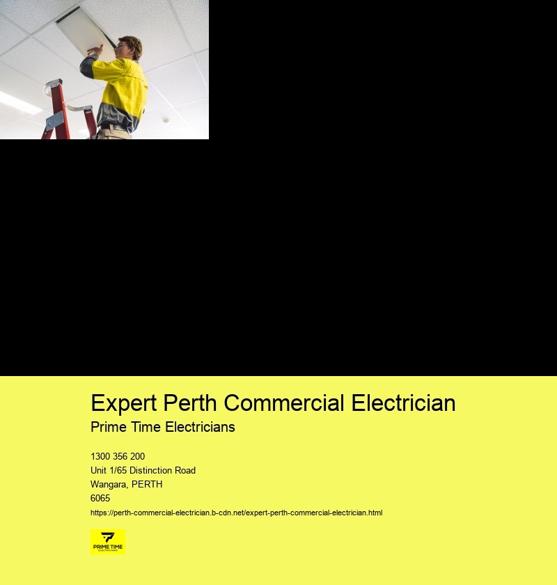 Skilled Commercial Electrician Perth Team