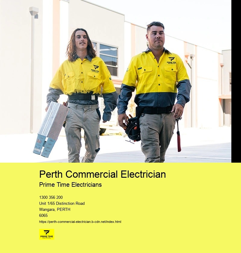 Dependable Commercial Electrician Perth Team