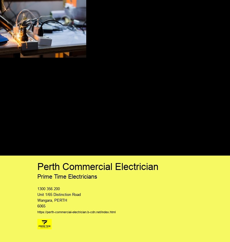 Professional Commercial Electrician Perth Team