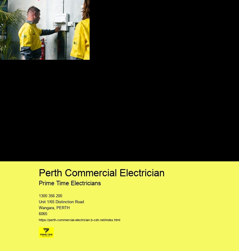 Certified Commercial Electrician Perth Services