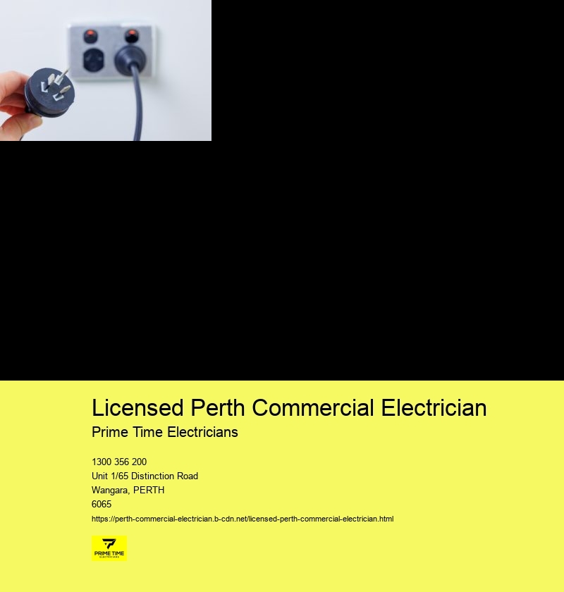 Experienced Commercial Electrician Perth Providers