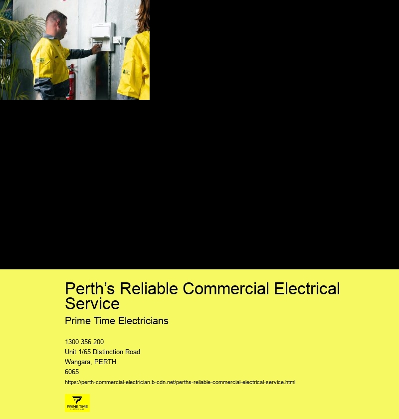 Top-Tier Commercial Electrician Perth Providers