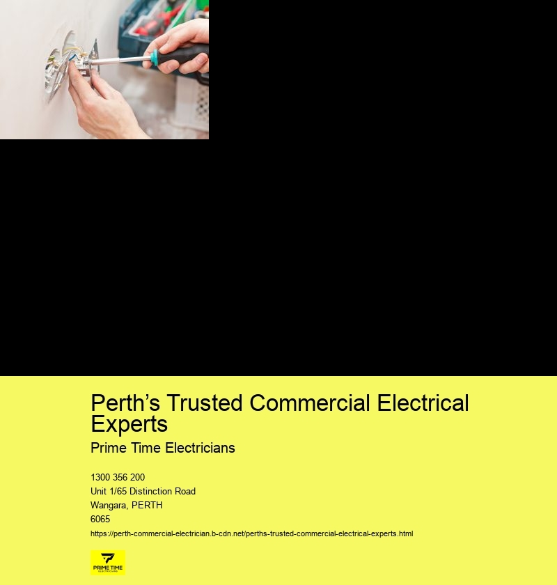 Perth’s Trusted Commercial Electrical Experts