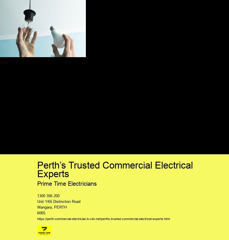 Professional Commercial Electrician Perth Contractors