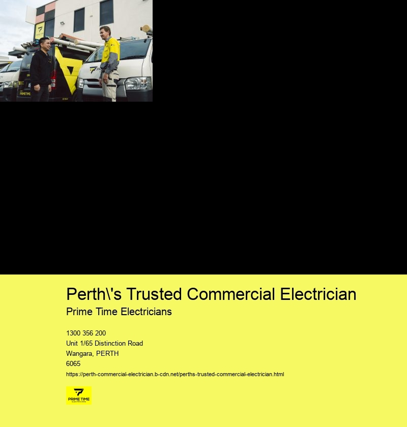 Efficient Commercial Electrician Perth Solutions