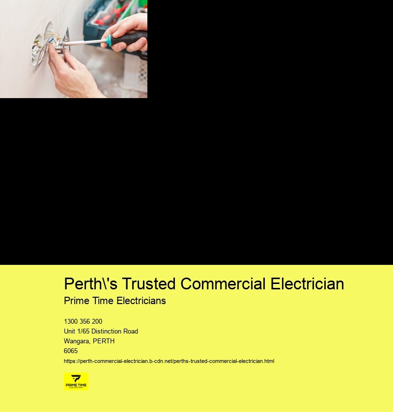 Leading Commercial Electrician Perth Services