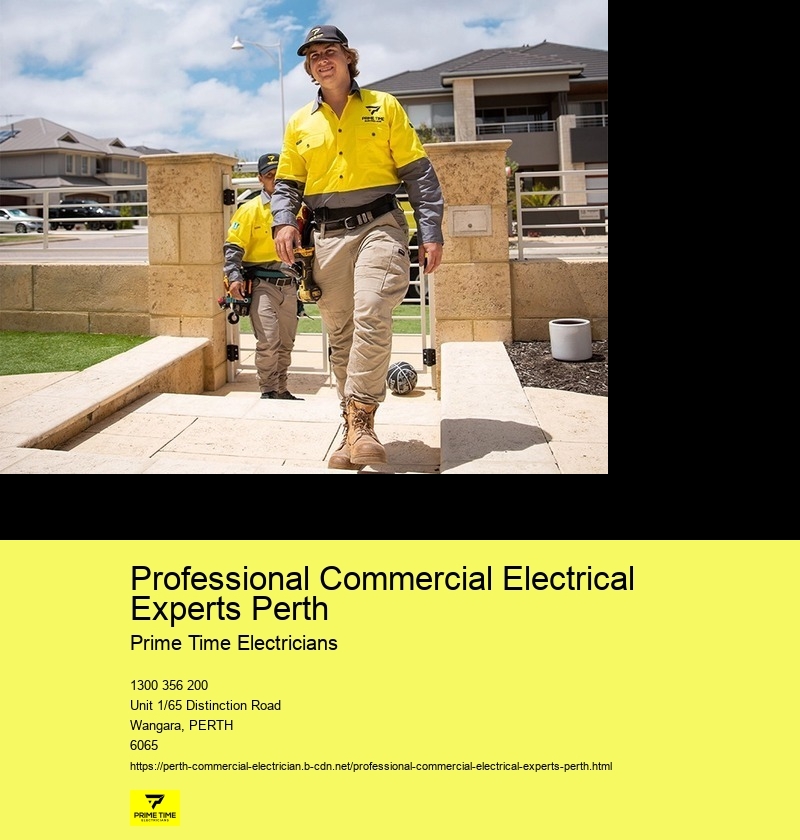 Premier Commercial Electrician Perth Services