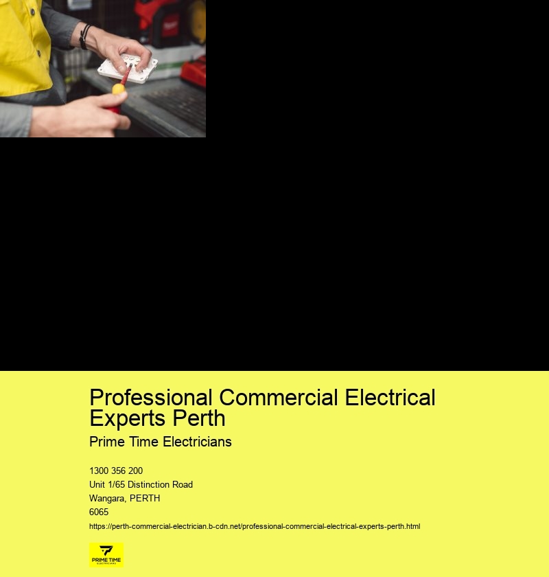 Quality Commercial Electrician Perth Services