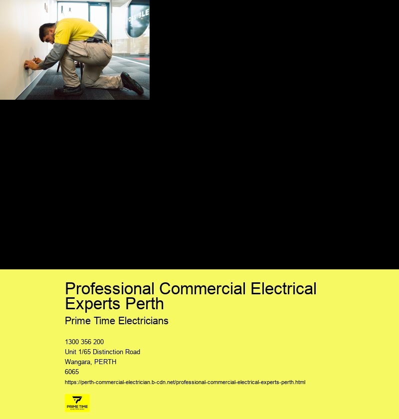 Specialist Commercial Electrician Perth Providers