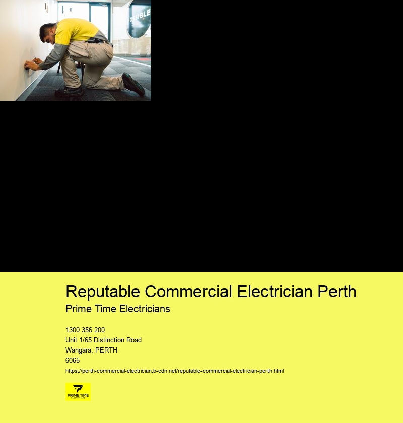 Efficient Commercial Electrician Perth Providers