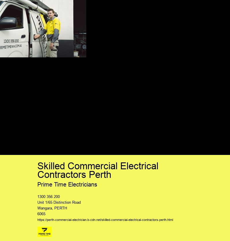 Leading Commercial Electrician Perth Contractors