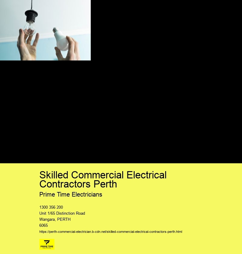 Certified Commercial Electrician Perth Solutions