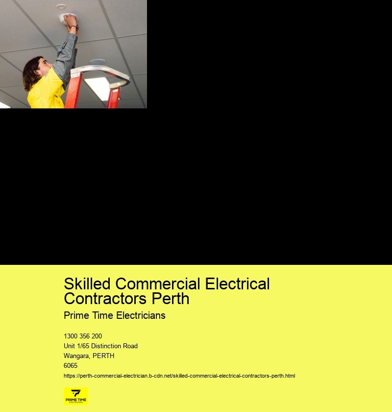 Dependable Commercial Electrician Perth Contractors
