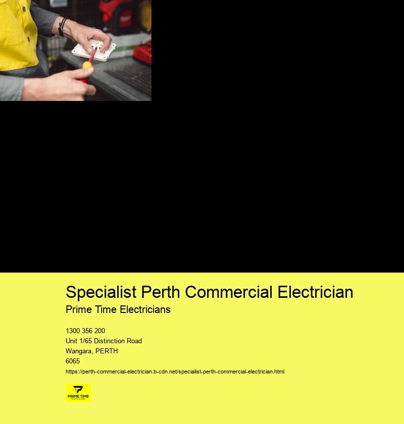 Specialist Perth Commercial Electrician