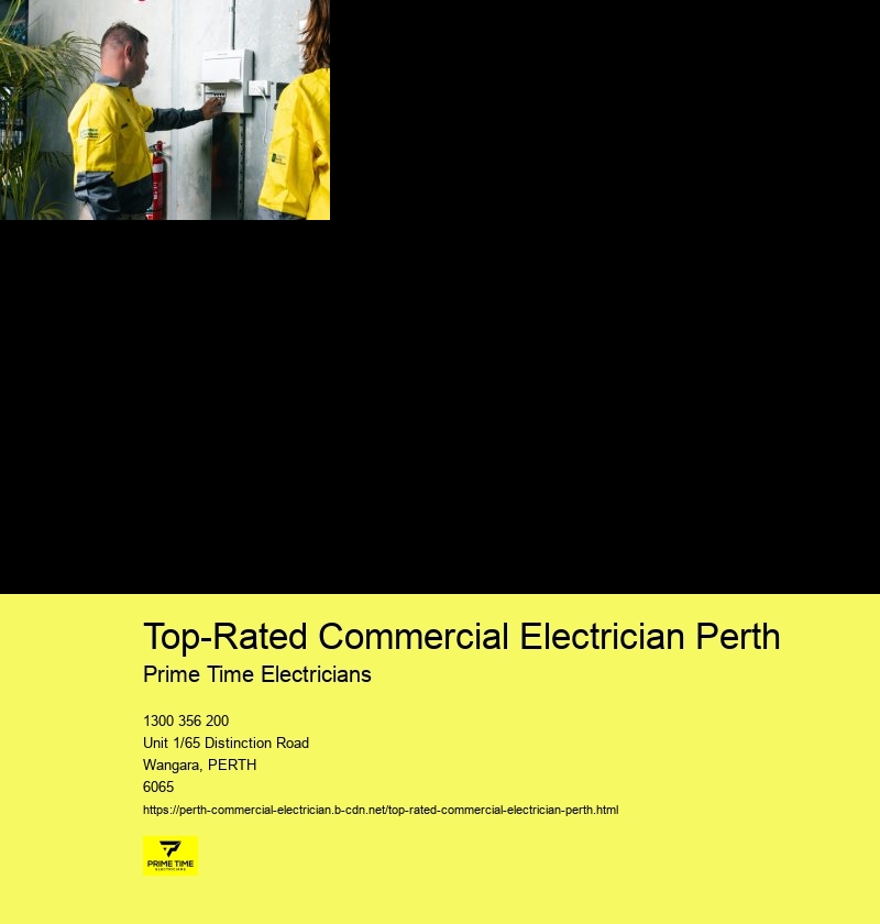 Premier Commercial Electrician Perth Team